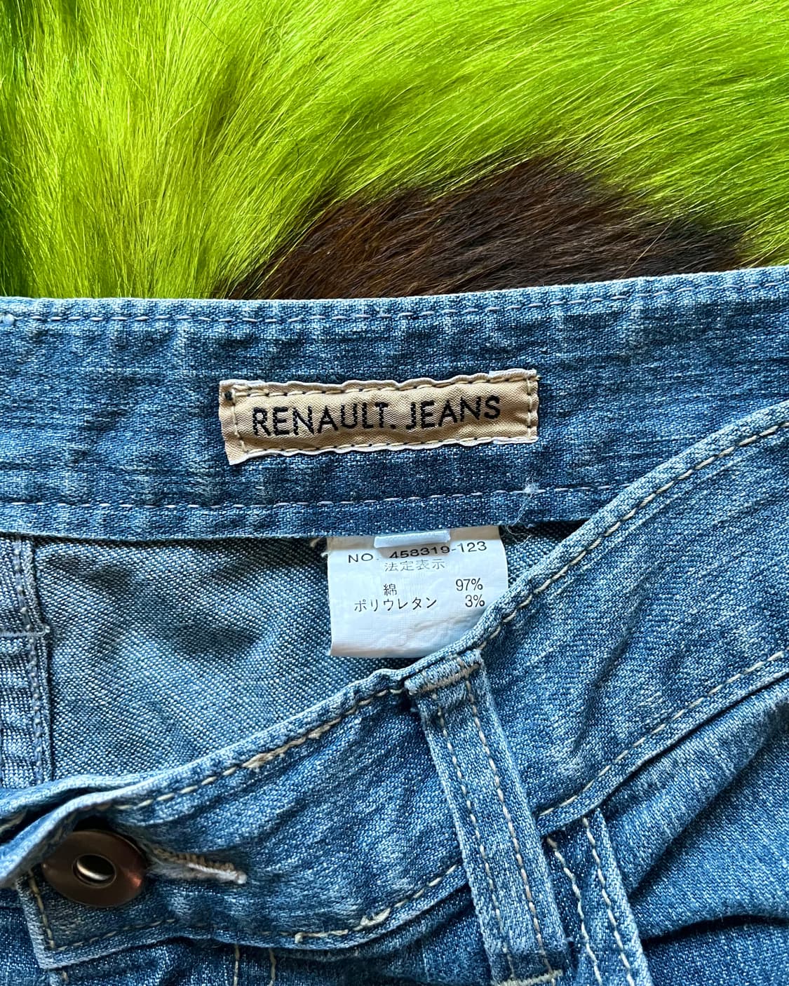 90-00s RENAULT JEANS Japan Flare Jeans 상품이미지8