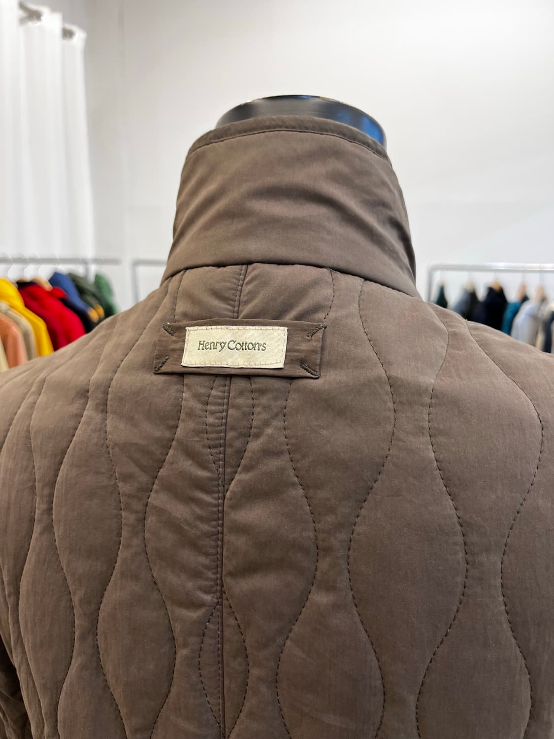 헨리 코튼 퀼팅 자켓 상품이미지6