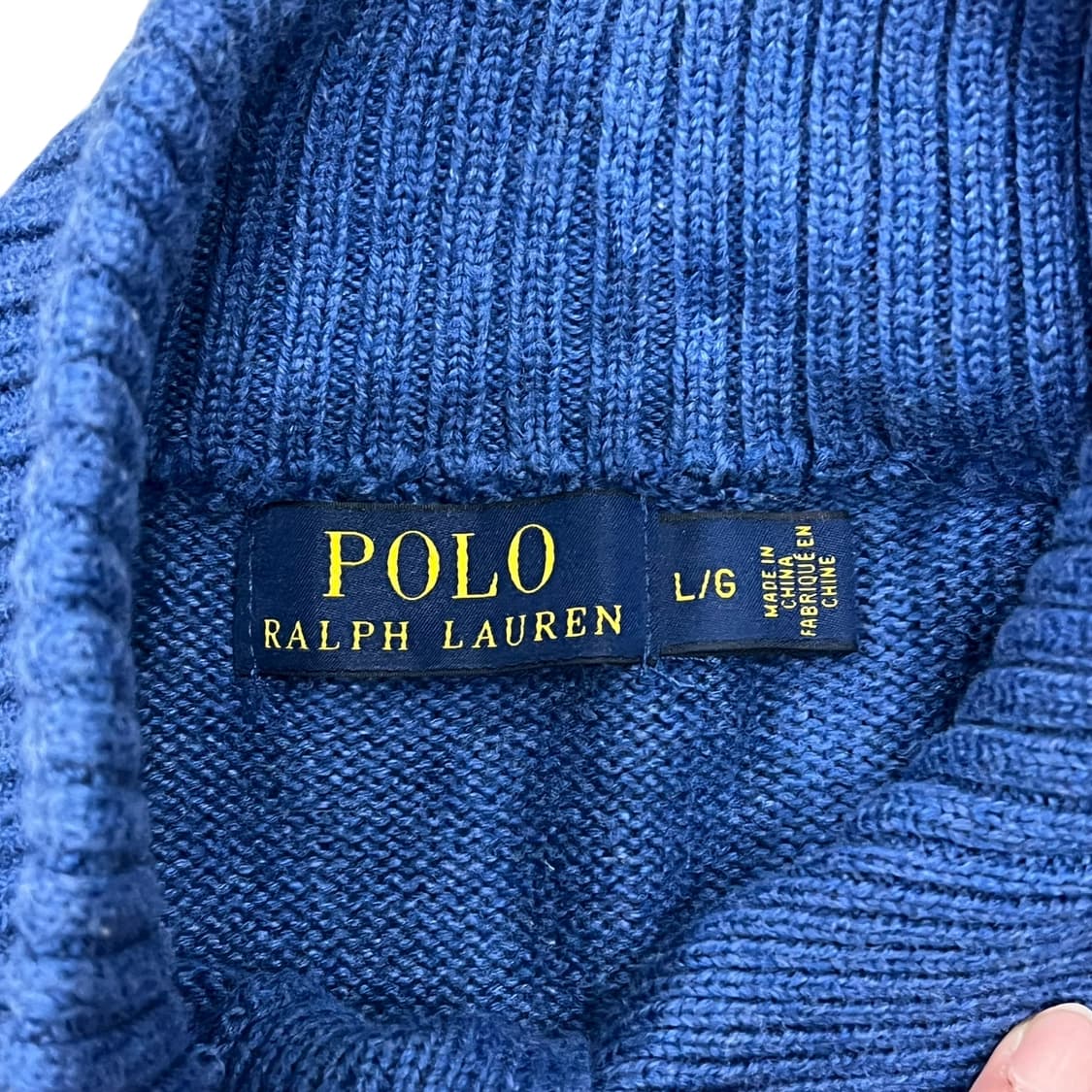폴로 랄프로렌 반집업 니트 s08569 상품이미지6