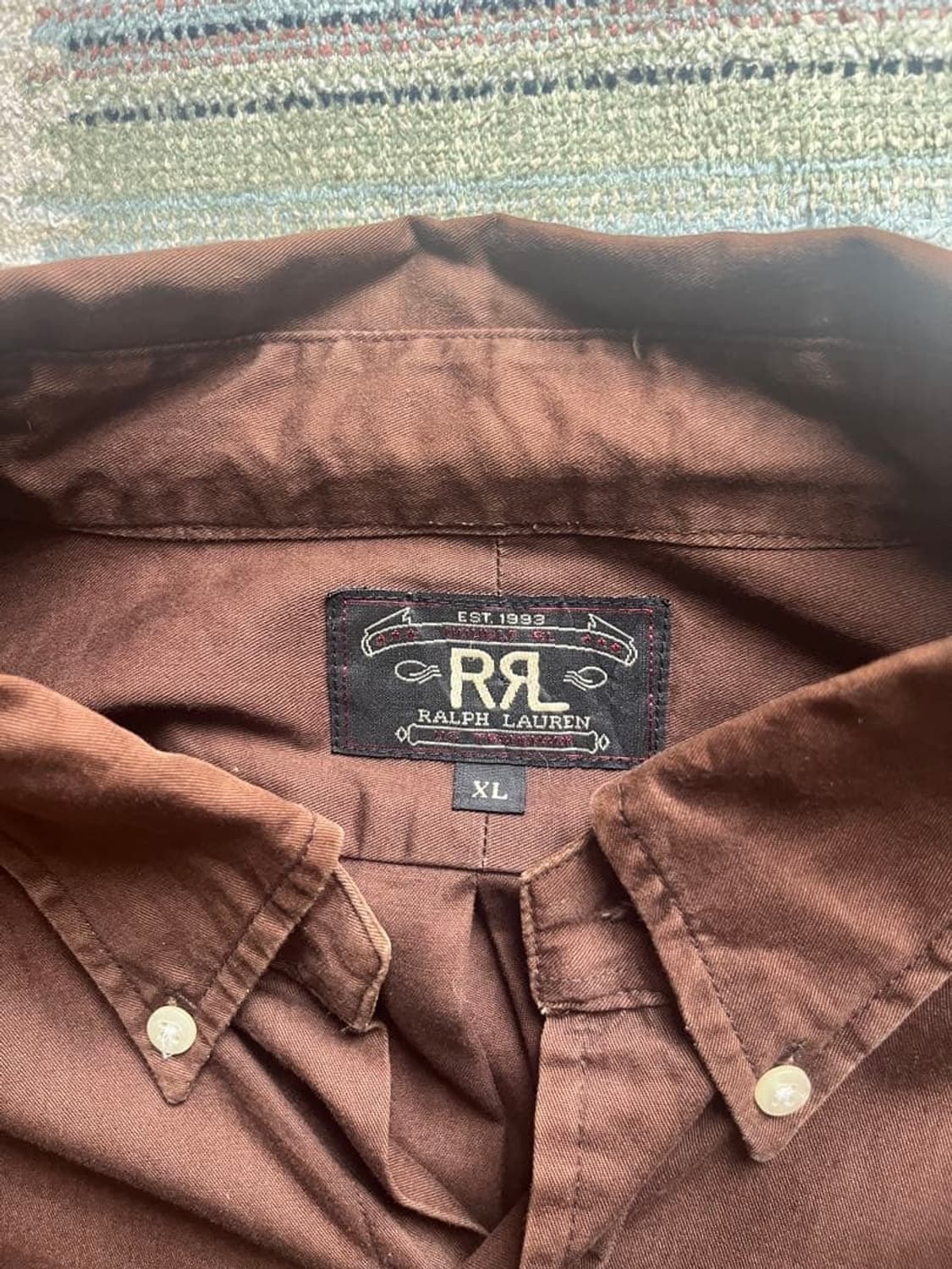 90s RRL BD자수셔츠 상품이미지2