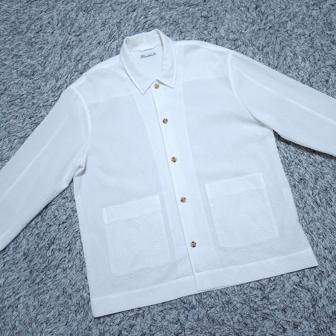 자라) XL 남자 셔츠형자켓 폴리경량자켓 / 왕눈이샵 상품이미지2