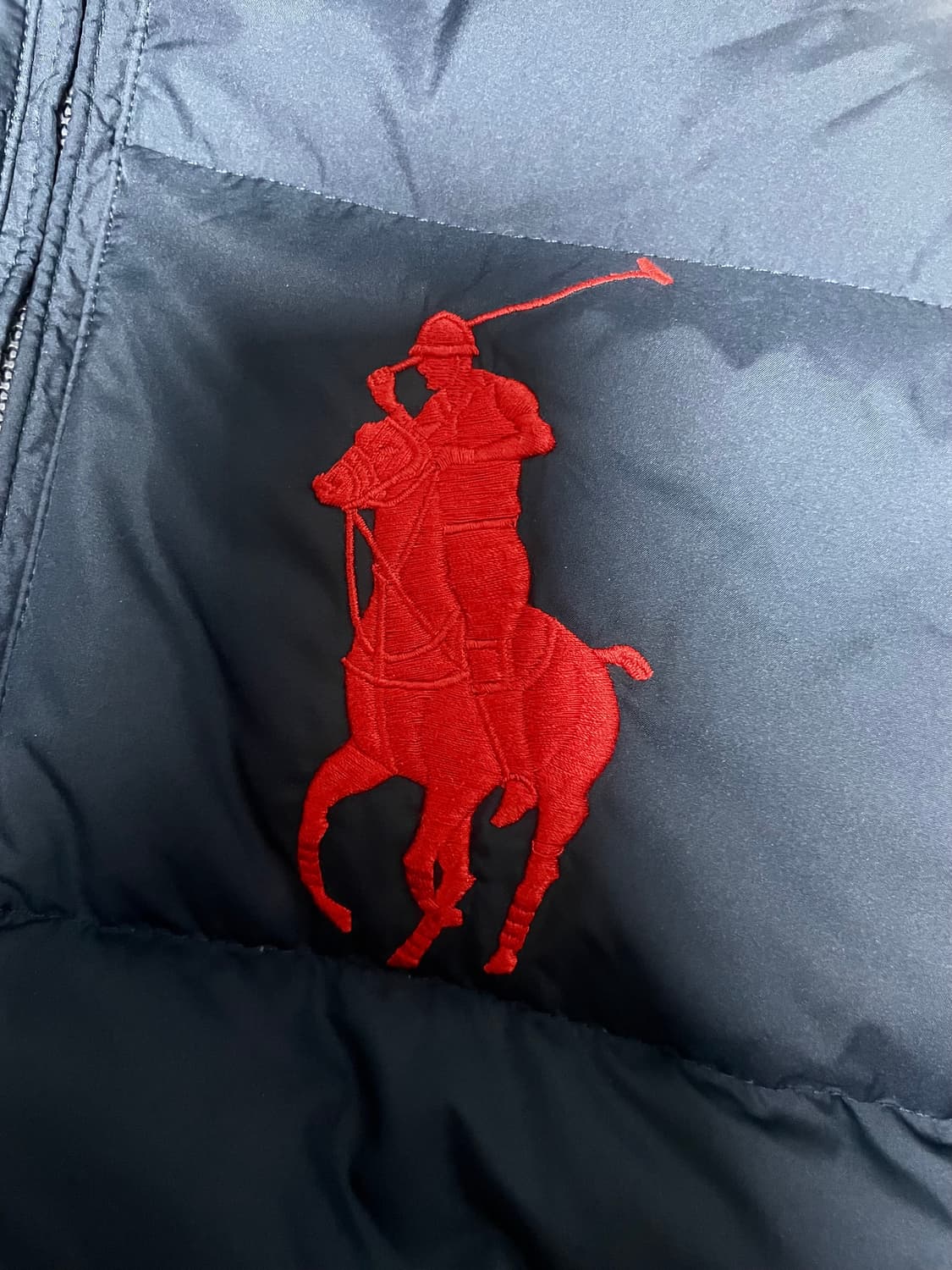 폴로 랄프 로렌 빅포니 네이비 숏패딩 상품이미지5