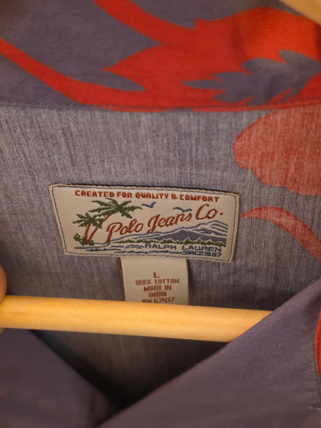 Polo Jeans Co. Vintage Hawaiian Shirt
 상품이미지2