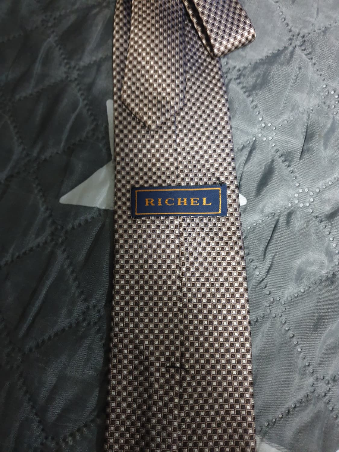 RICHEL 핸드메이드 실크100% 정장용 넥타이 상품이미지3