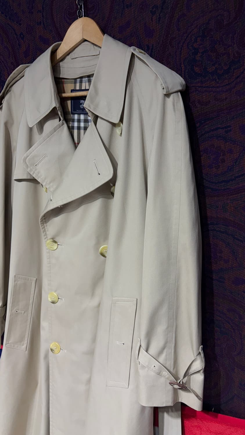 버버리 런던 더블 트렌치 코트  상품이미지2