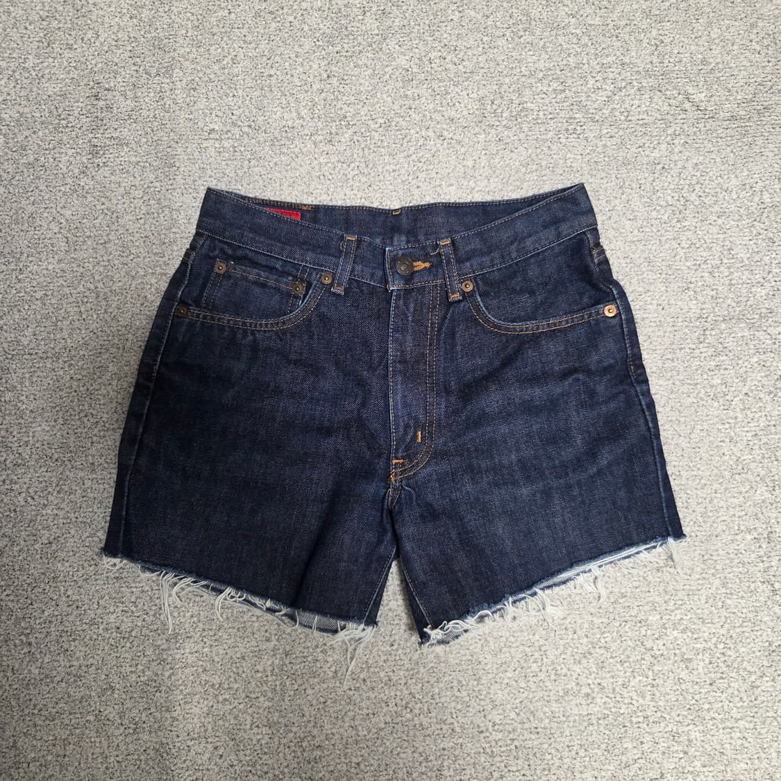일본제 Edwin 데님 하프 팬츠 25-26 상품이미지2