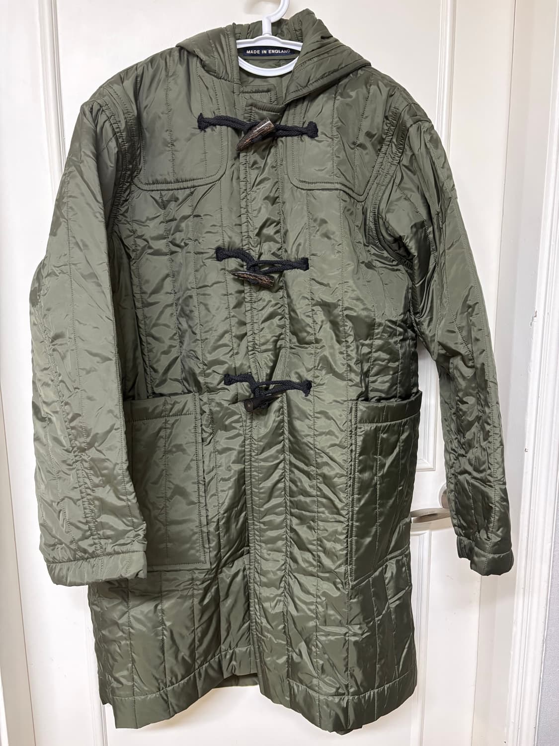 LONDON TRADITION 런던트레디션 올리브 더플코트 판매합니다  상품이미지4