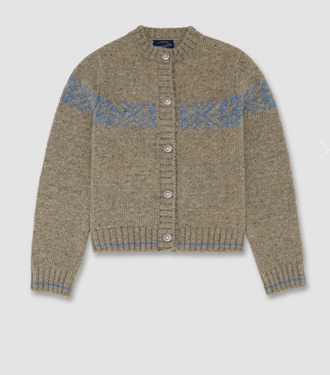 얼바닉30 노르딕스노우 가디건 상품이미지1