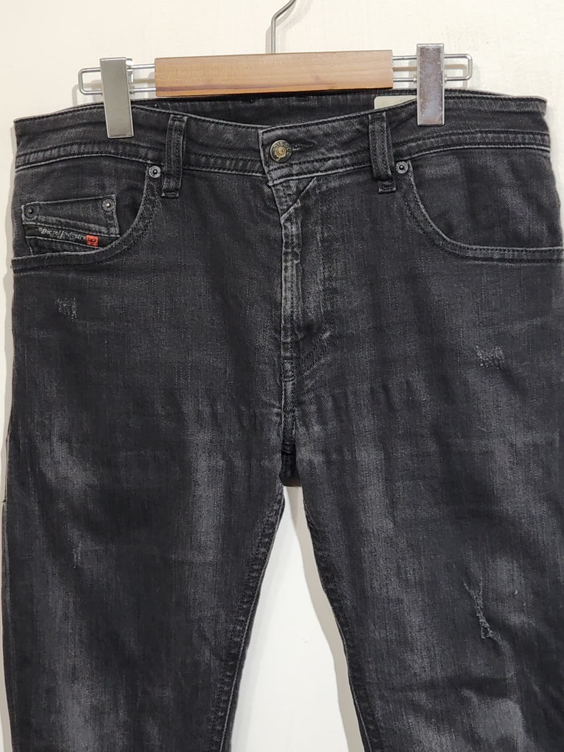 (31) 디젤 토머 청바지 블랙진 스판 THOMMER 데님팬츠  상품이미지2