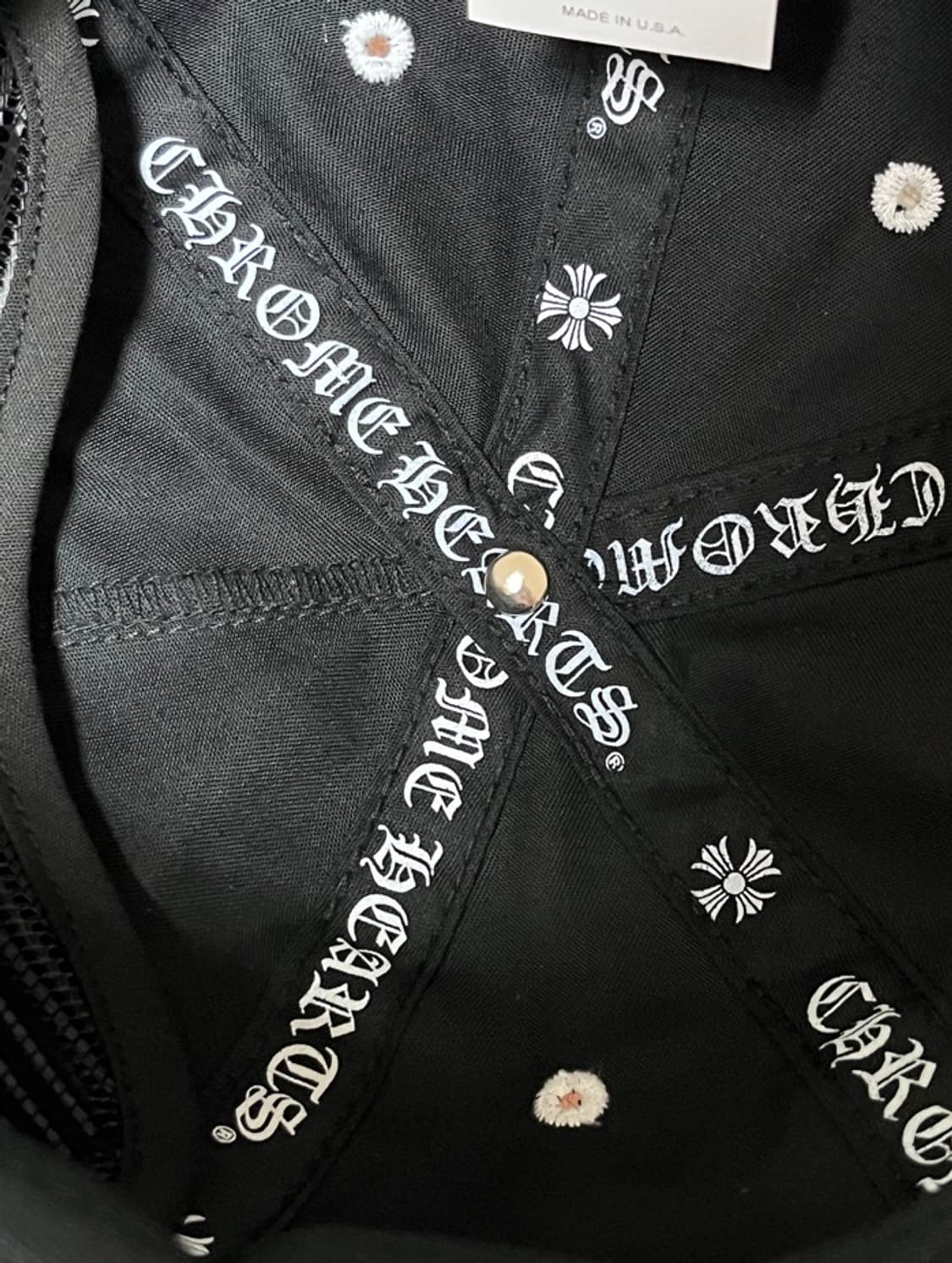 크롬하츠 가스스테이션 블랙 볼캡 상품이미지6