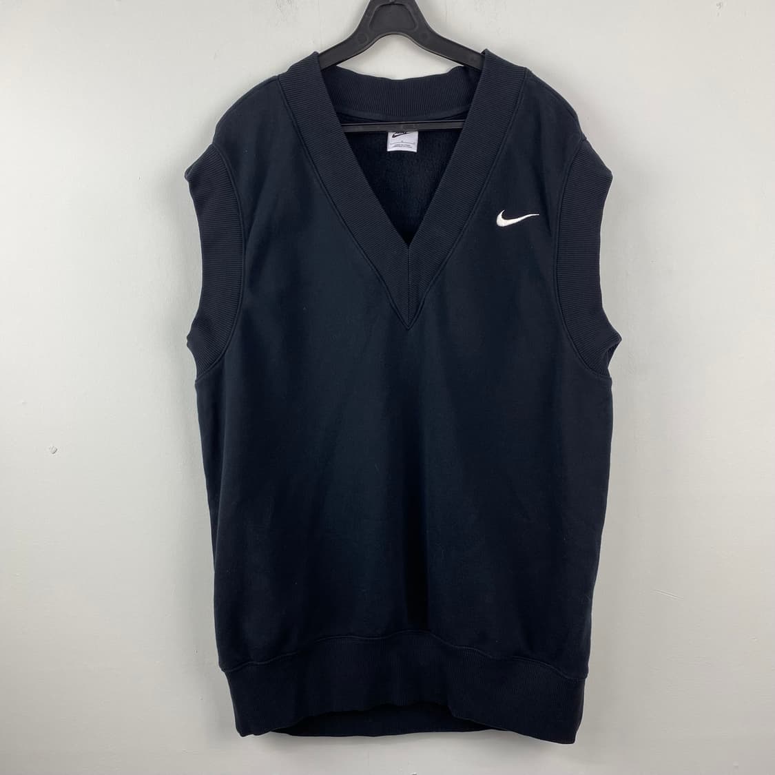 나이키 스우시 기모 조끼 맨투맨 베스트 L 상품이미지1