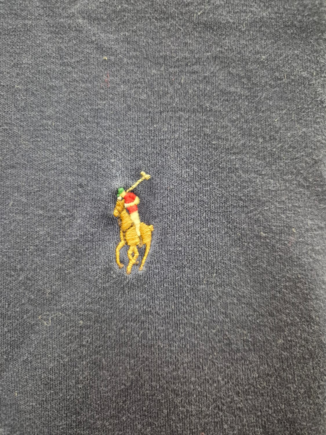 폴로 랄프로렌 네이비 반팔 카라티 XL 상품이미지4