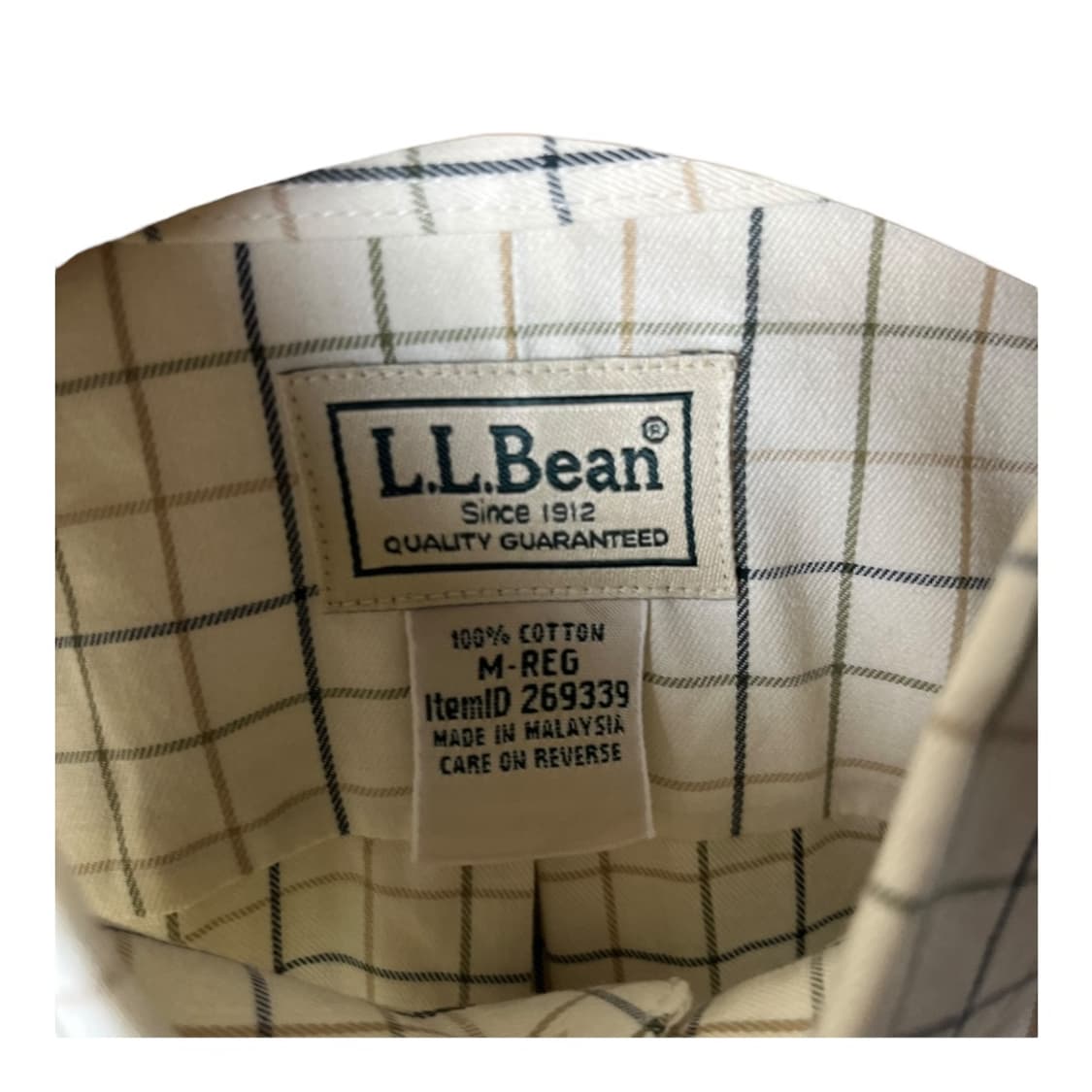 [LL Bean] 엘엘빈 원포켓 체크 반팔셔츠 상품이미지4