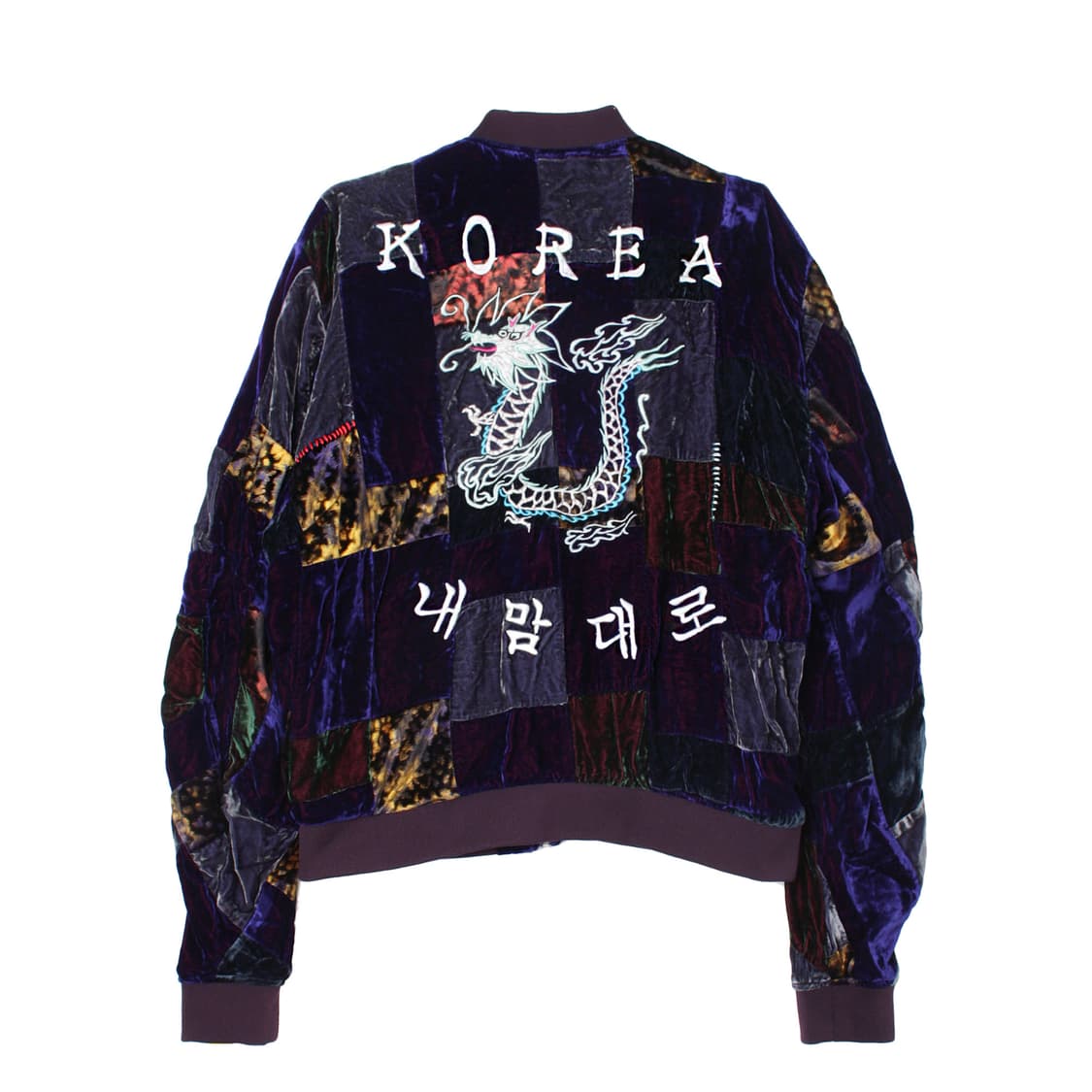 구매) 99%is 벨벳 블럭 자켓 상품이미지2