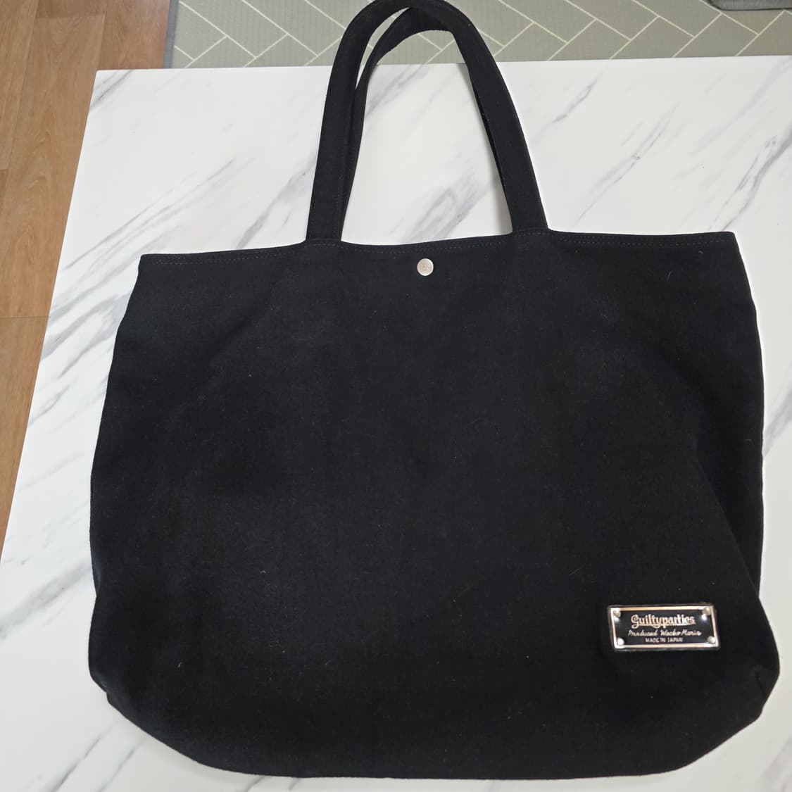 요시다포터 X 와코마리아 울 토트백 상품이미지1