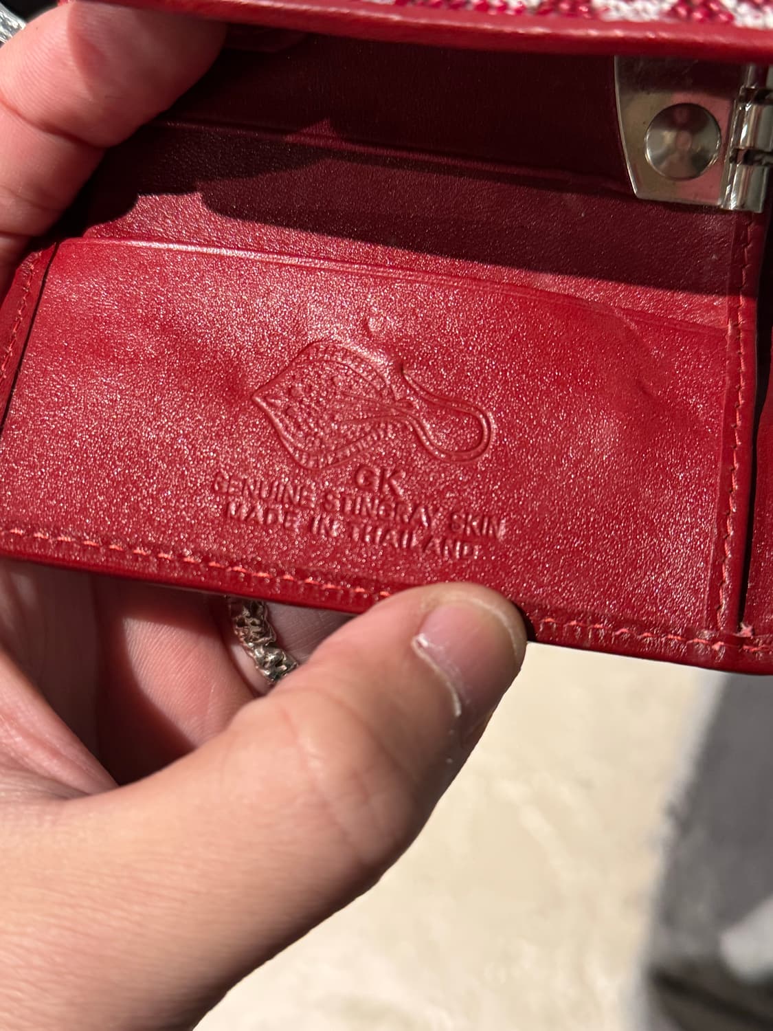 JPN 패턴 레더 키홀더 케이스  상품이미지4