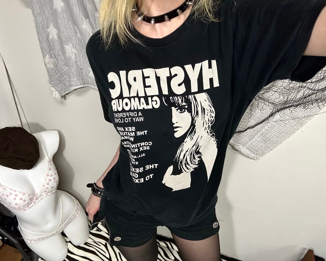 Hysteric Glamour punk y2k tee 상품이미지3