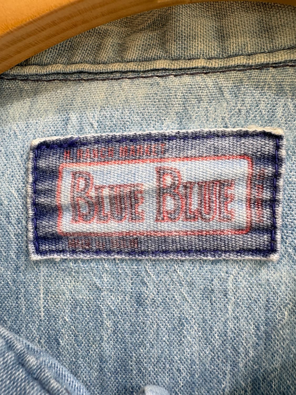 BLUE BLUE(Made in Japan) 데님셔츠 상품이미지8