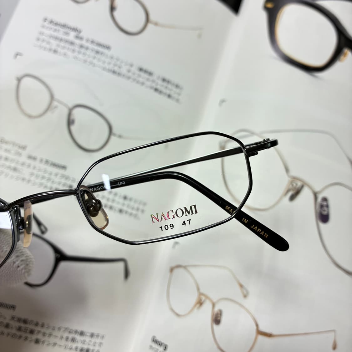 NAGOMI 일본 후쿠이 제작 티타늄 팔각 안경 상품이미지2