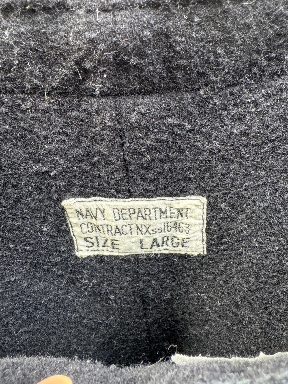 레어) 40s 대전용 미해군 스텐실 오버롤 (라지) 상품이미지4