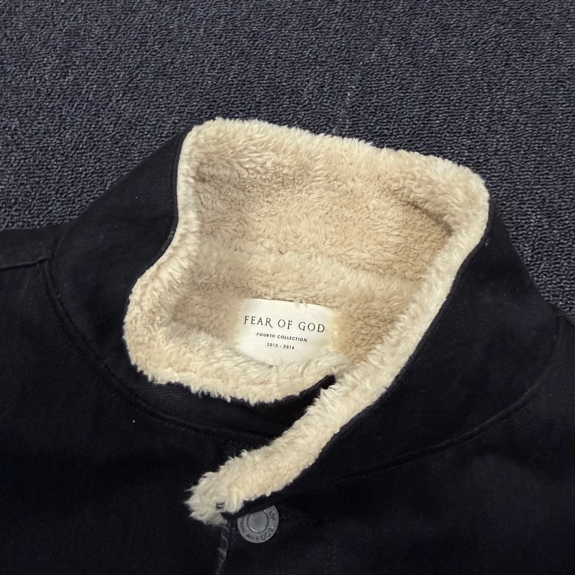 피어오브갓 블랙데님 덱코트 상품이미지9