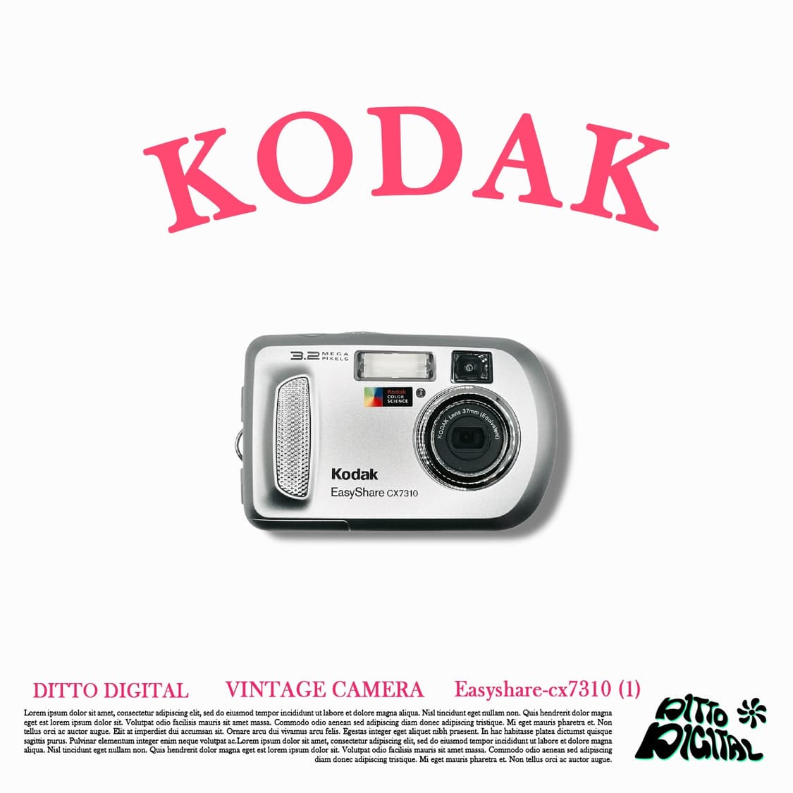 Kodak easyshare cx7310 디카 상품이미지1