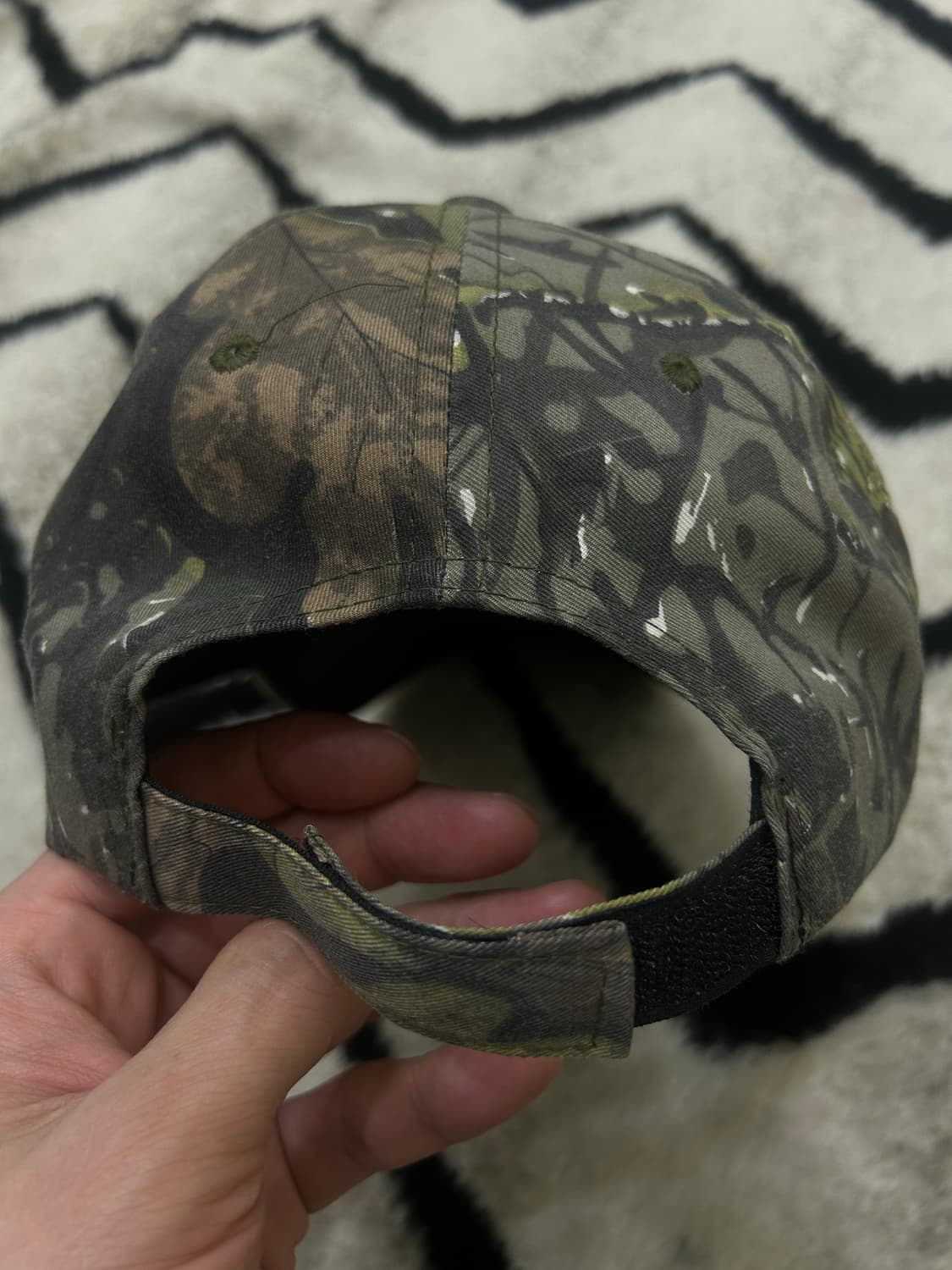 빈티지 리얼트리 자수 볼캡 상품이미지3