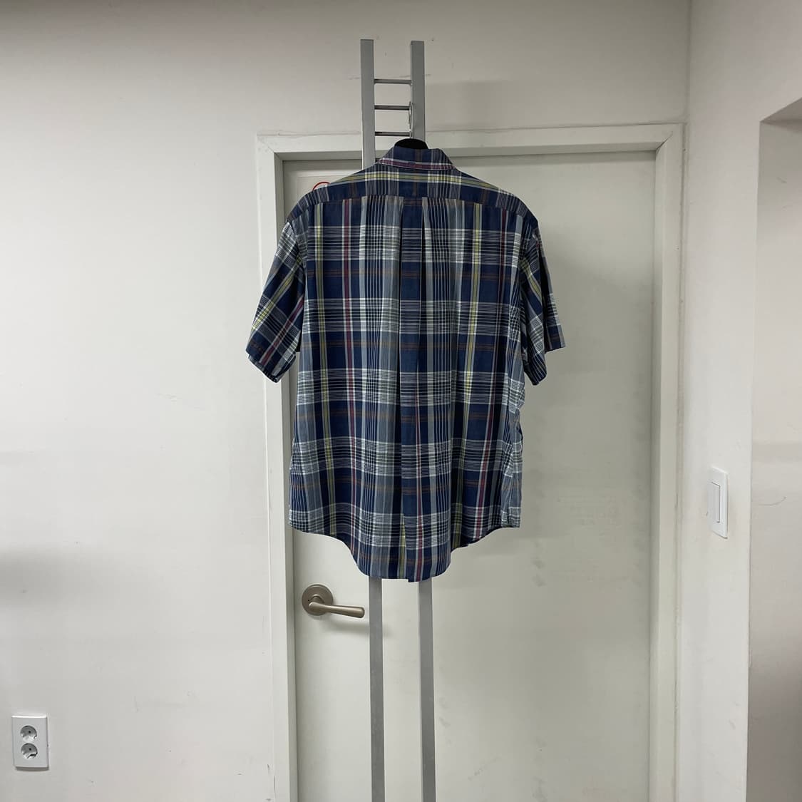 폴로 랄프로렌 반팔 체크 셔츠 XL 상품이미지6