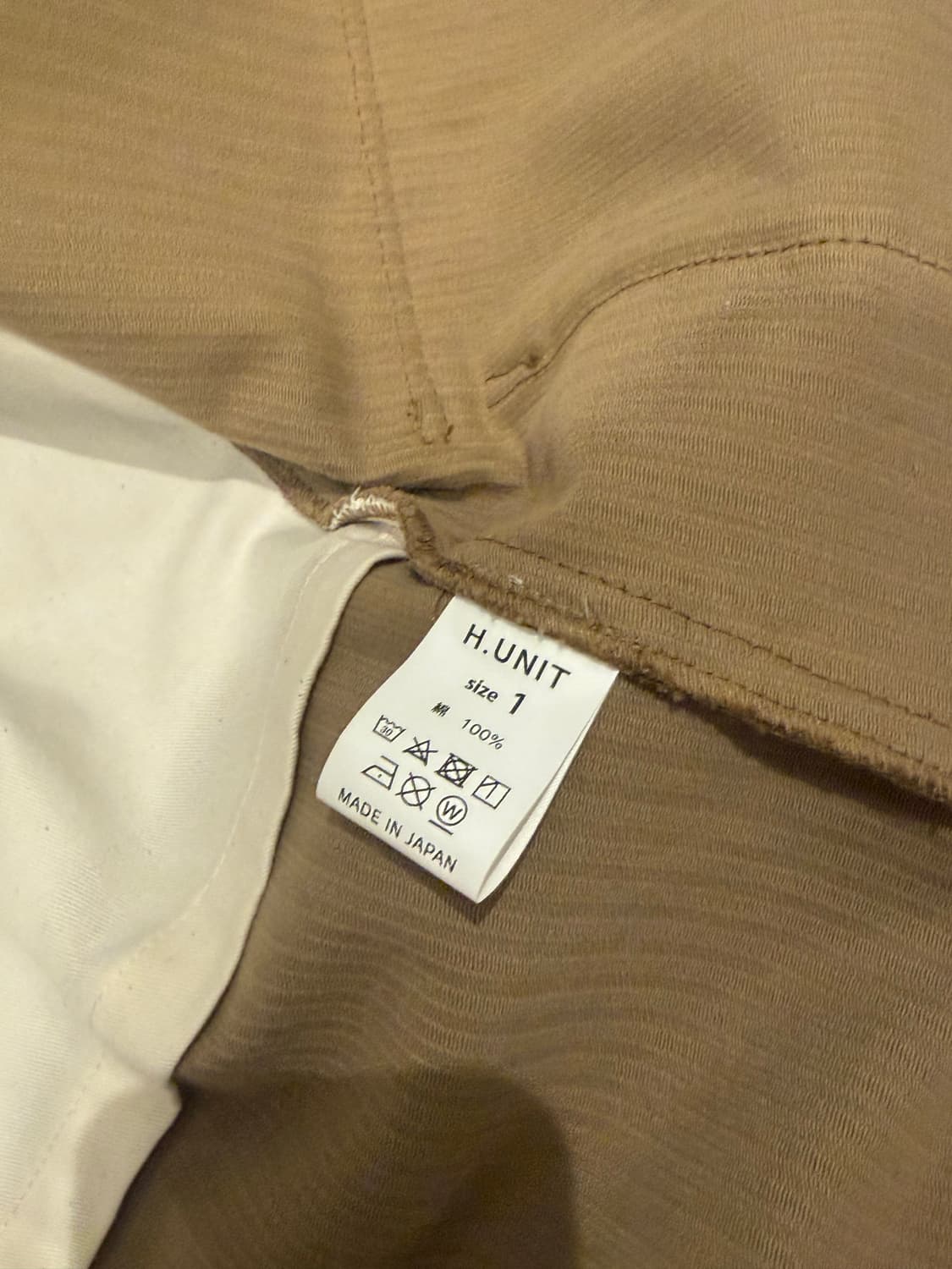 H.unit 일본 빈티지 커스텀 골덴 자켓팬트 세트 상품이미지5
