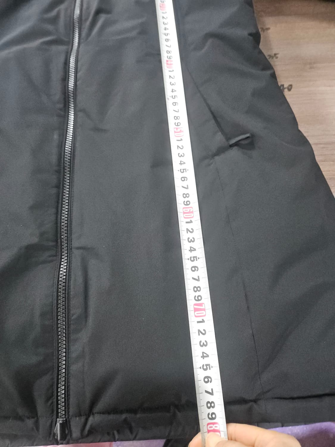 네파 블랙 양면 구스 다운 패딩  95 상품이미지8