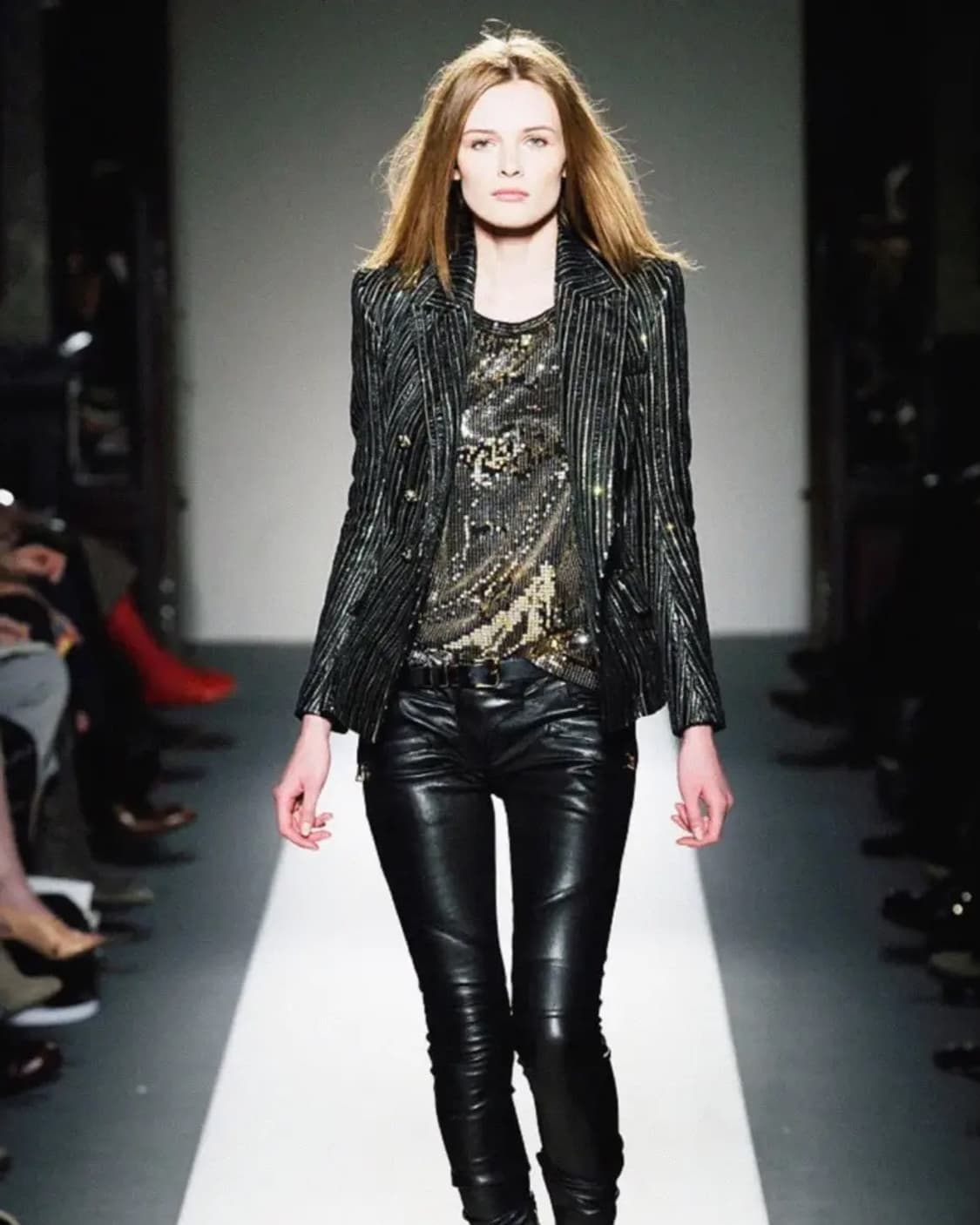 Balmain FW10  Silver Sequin Long Sleeve 상품이미지8