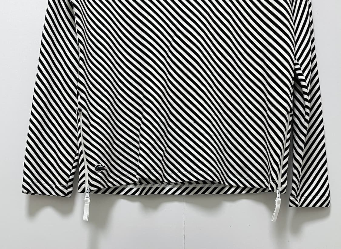 라코스테 사선 스트라이프 보트넥 티셔츠 상품이미지9