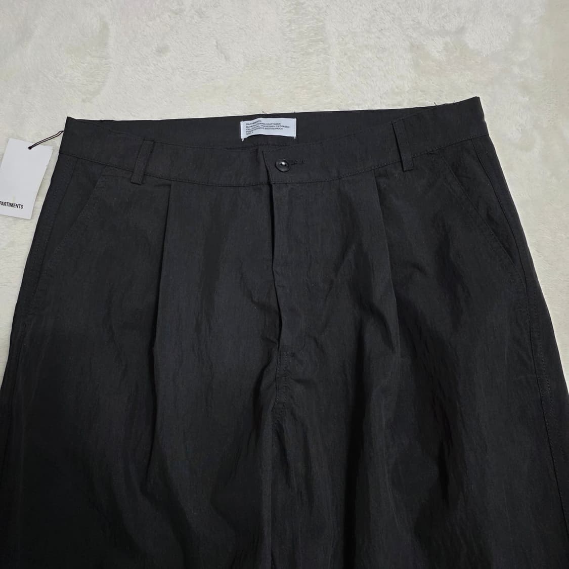 (L)파르티멘토 나일론 원턱  슬랙스 팬츠 봄여름 상품이미지2