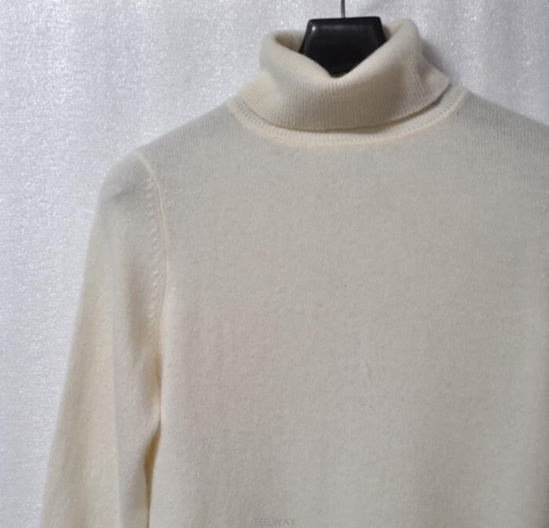 CHARTER(차터클럽)/여성캐시미어목폴라(캐시미어100%)사이즈55반 상품이미지5