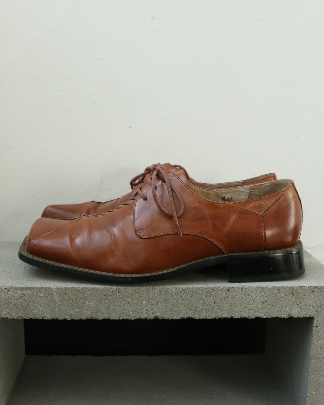 레더 스퀘어토 드레스 슈즈 상품이미지5