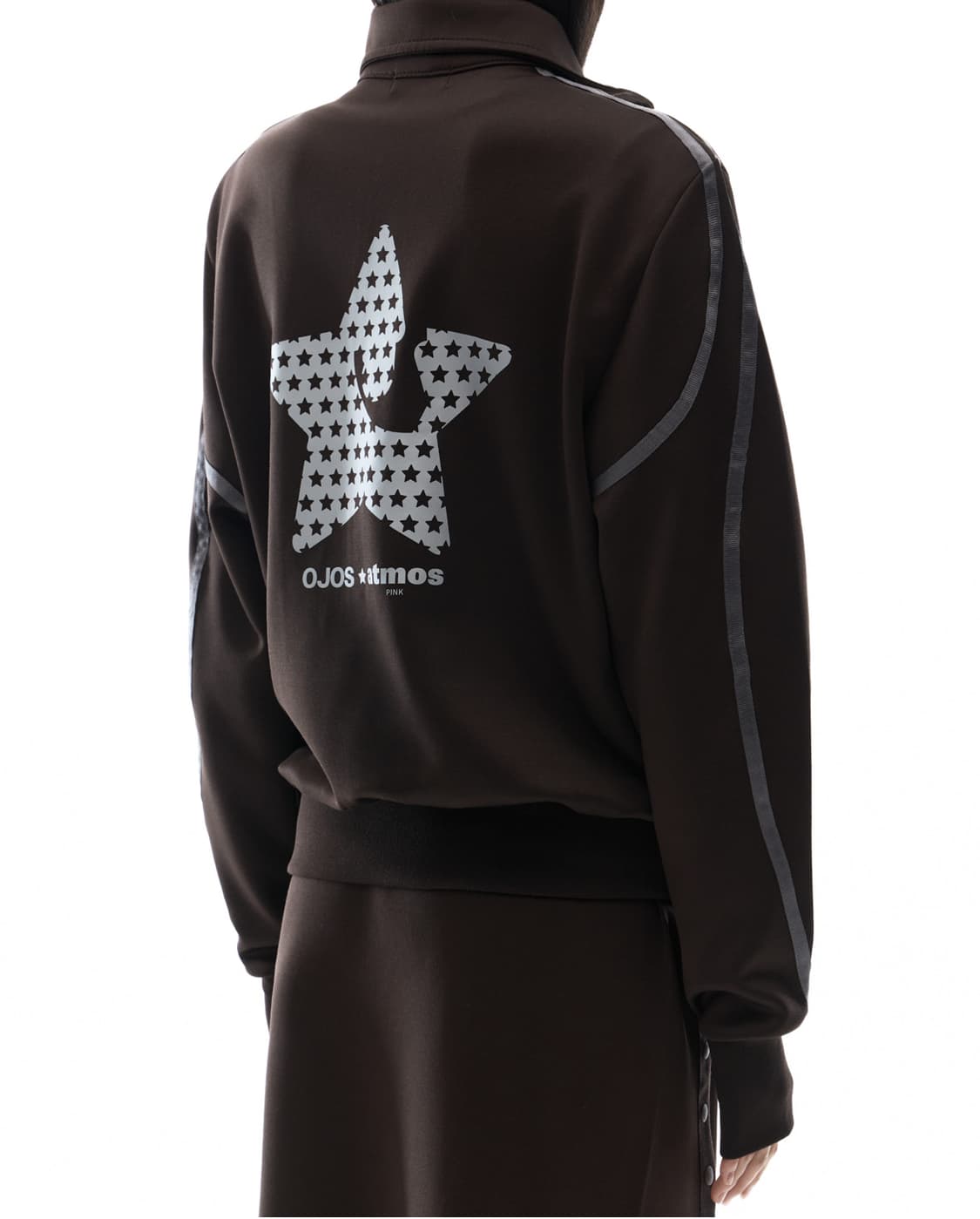 ⭐️새상품⭐️ 오호스 X 아트모스 핑크 트랙 져지 저지 상품이미지3