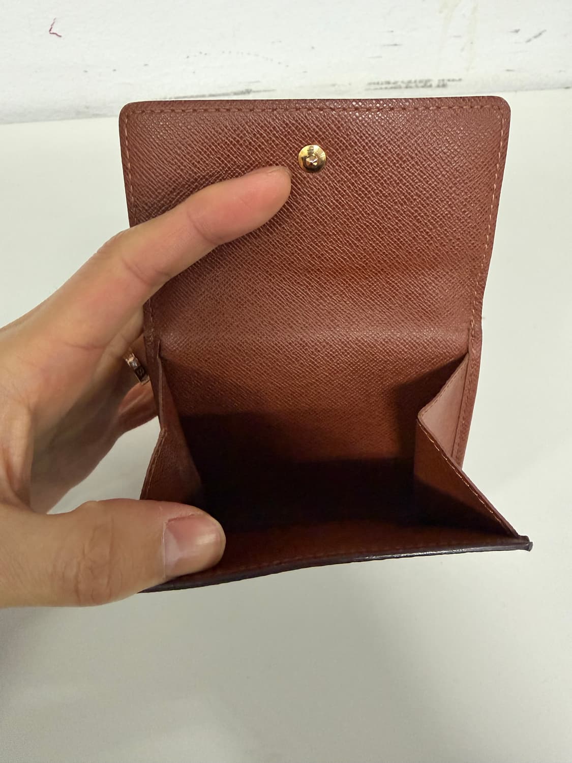 정품) 루이비통 모노그램 여성 반지갑  상품이미지4