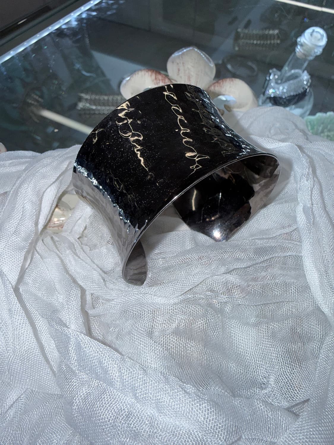 bold nickel bangle 상품이미지1