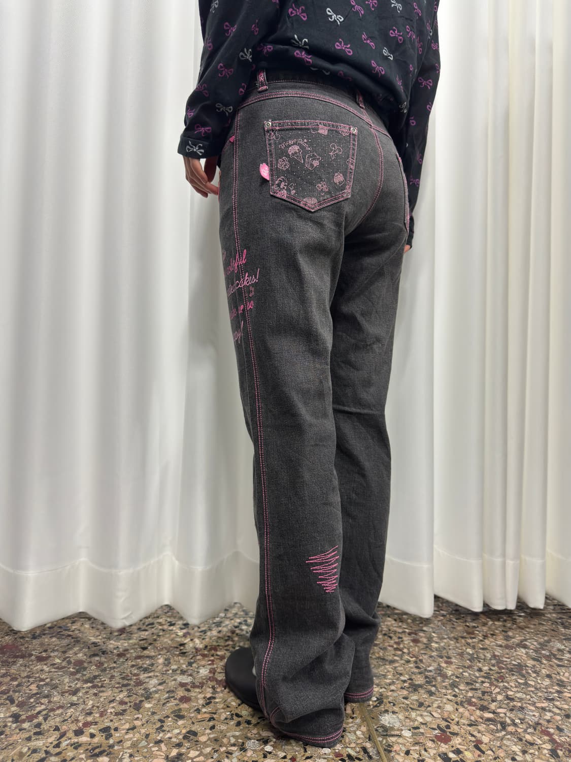 mezzo piano design denim pants 상품이미지5