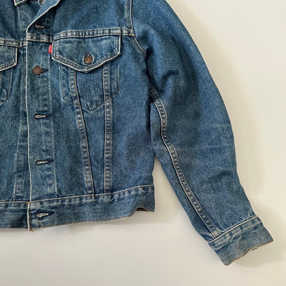 90‘s 리바이스 levis 데님자켓 청자켓 상품이미지3