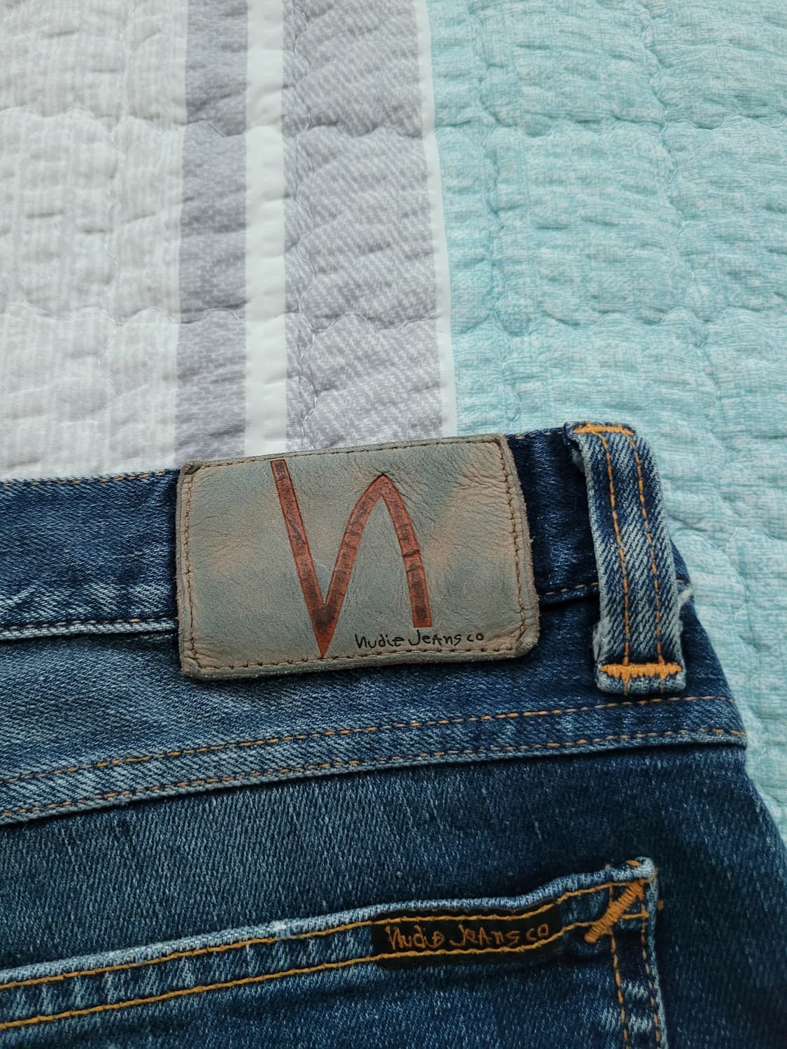 누디진 Nudie jean 롱존 이안레플리카 셀비지 스판스키니 30사이즈 상품이미지9