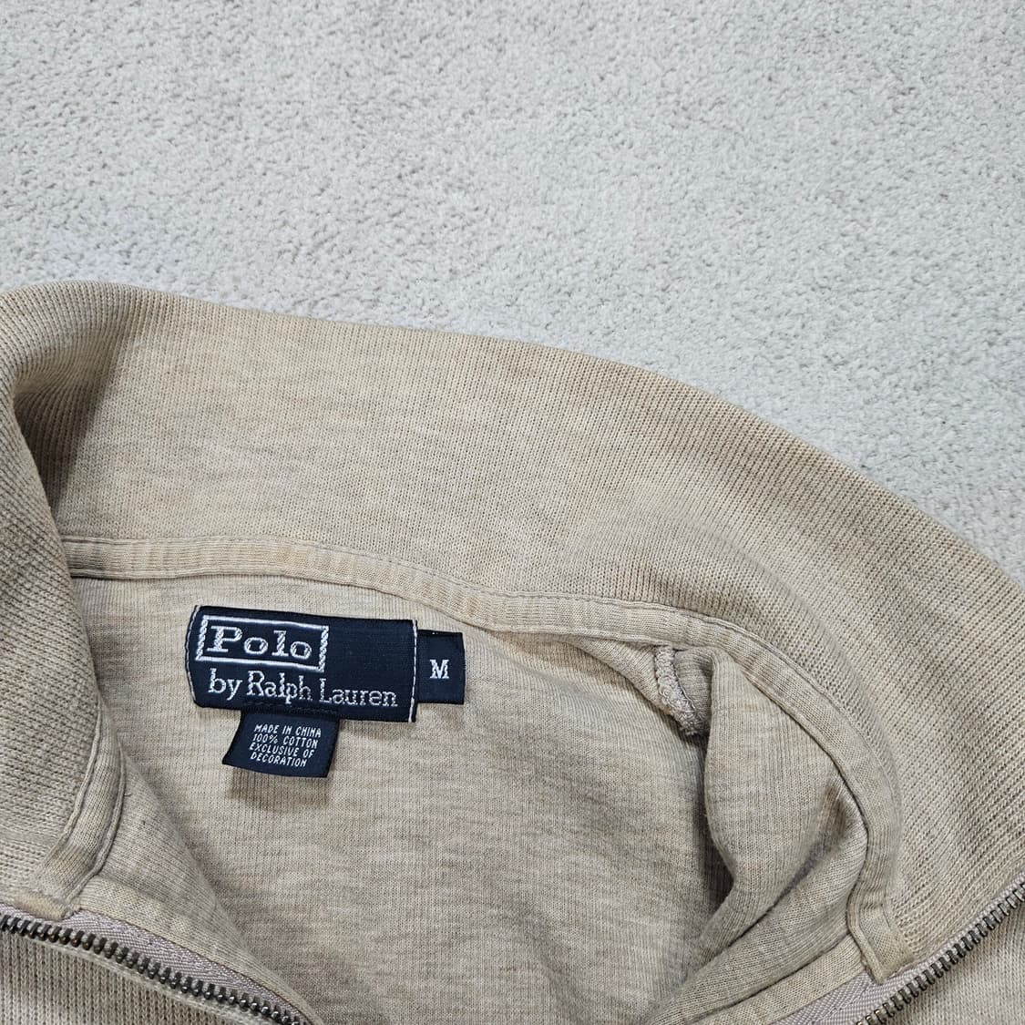폴로 랄프 로렌 반집업 니트 M 상품이미지4