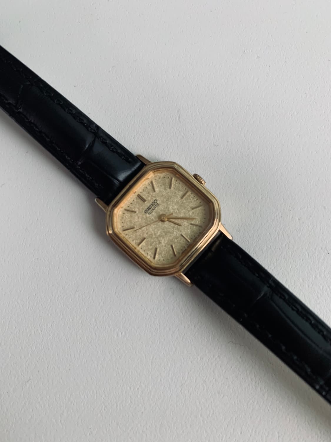 세이코 Seiko 쿼츠 샴페인 골드 상품이미지3