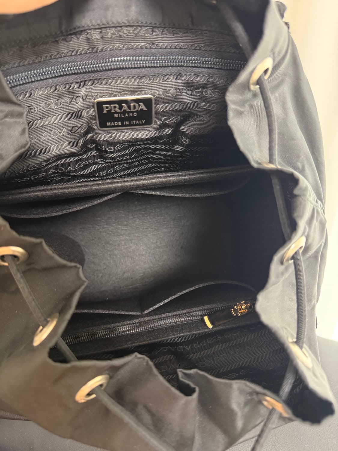 Prada 프라다 백팩 미듐 빈티지 상품이미지8