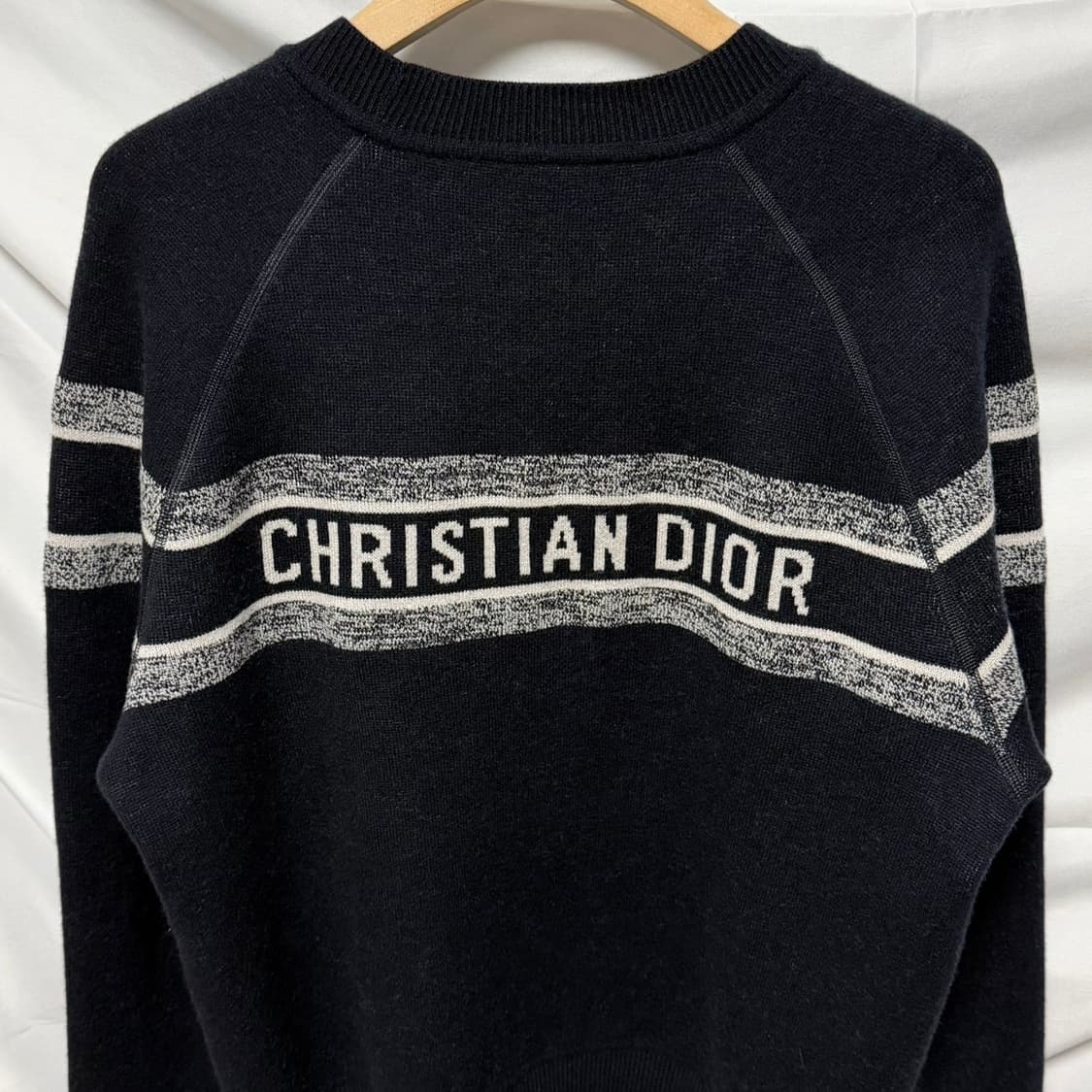 [S+급/34] 디올 리버서블 오블리크 크루넥 캐시미어 니트 상품이미지2