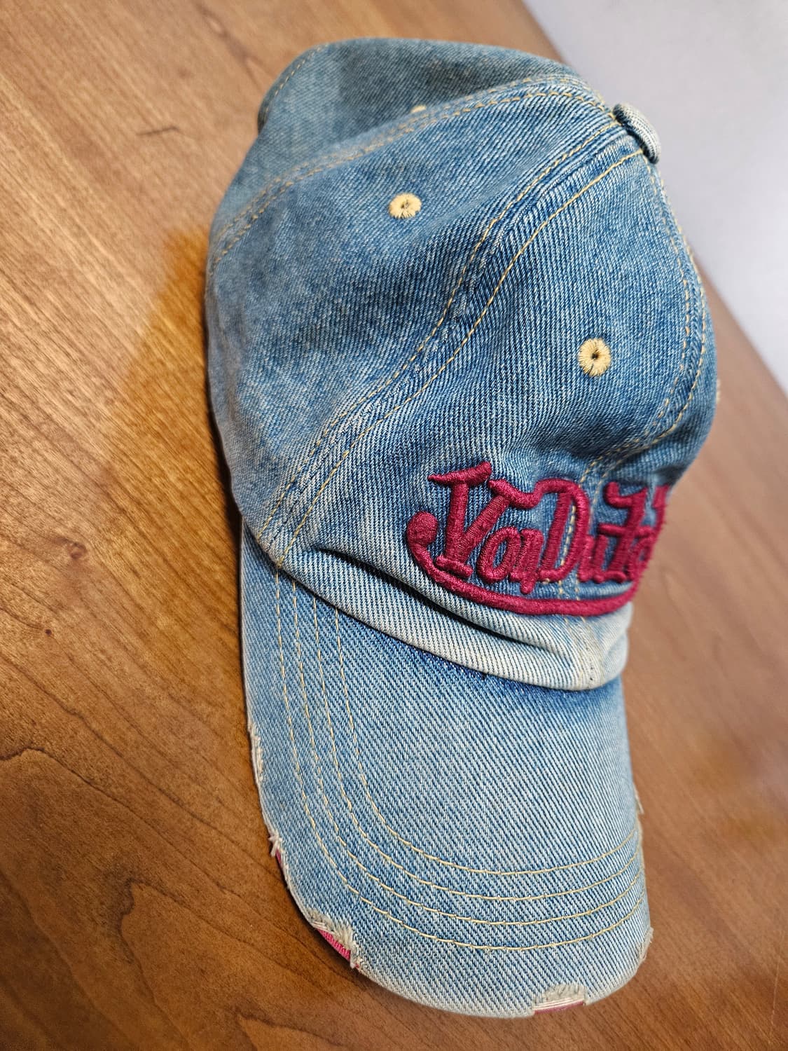 본더치 데님 볼캡 모자 상품이미지2