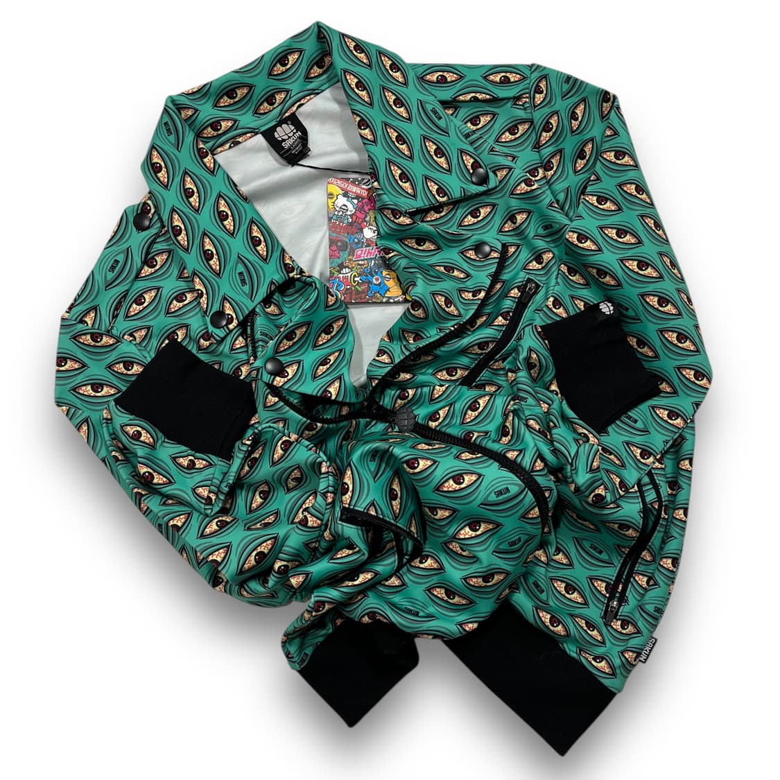 펑크 사쿤 외눈박이 몬스터 데드스탁 라이더자켓 상품이미지4