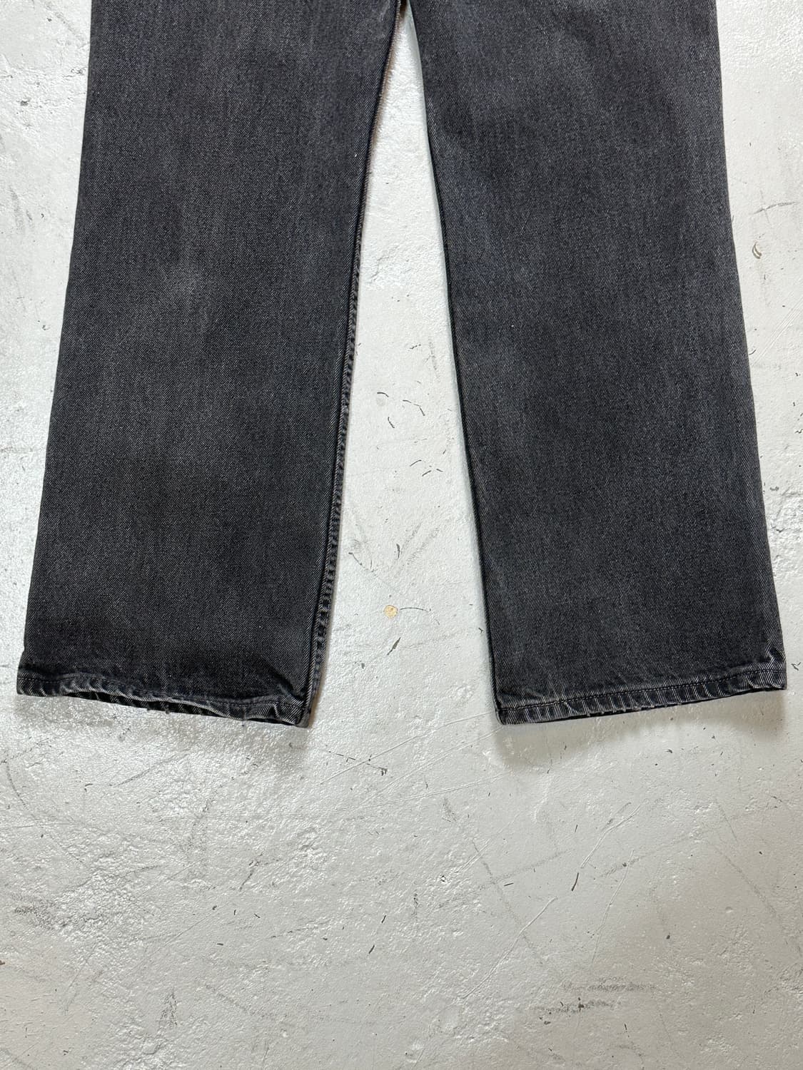 90's USA Made 리바이스 517 블랙 부츠컷 플레어진 상품이미지8