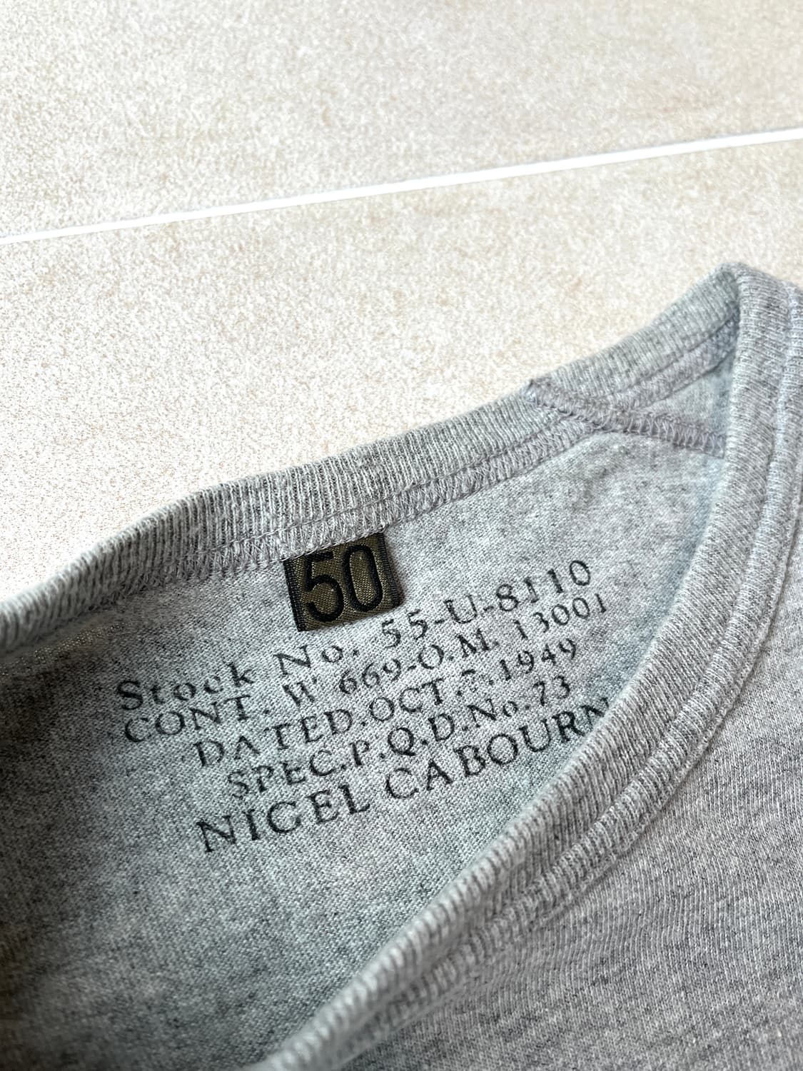 Nigel cabourn t shirt 상품이미지3