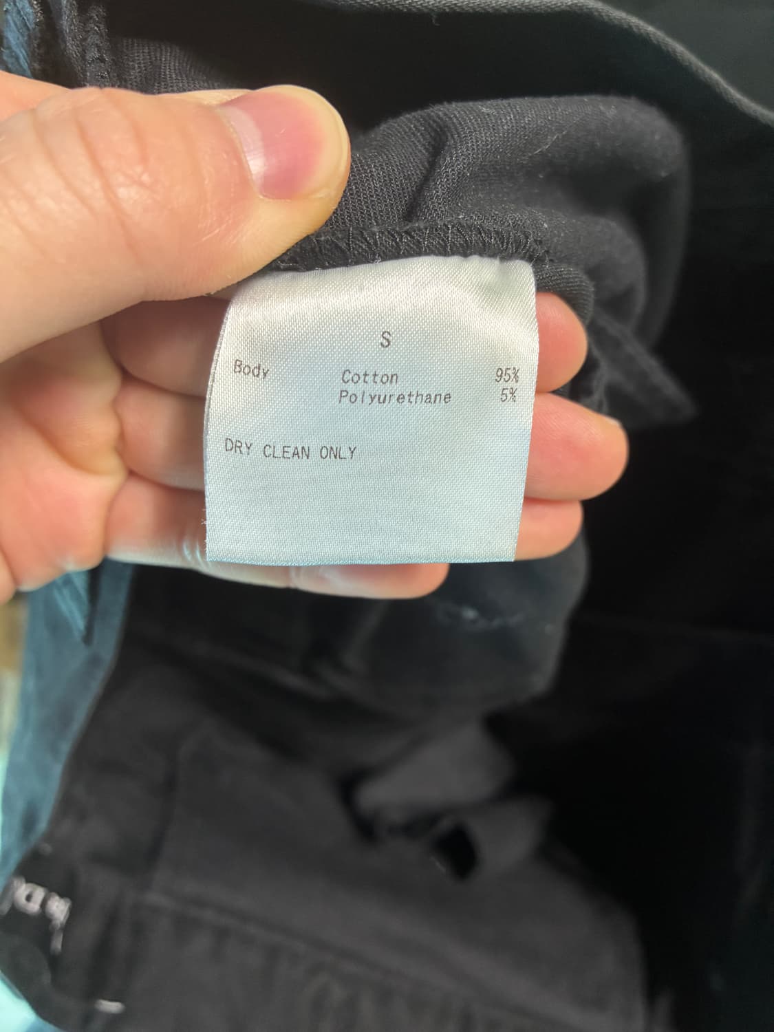 Vuja de cargo pants black 31 상품이미지4